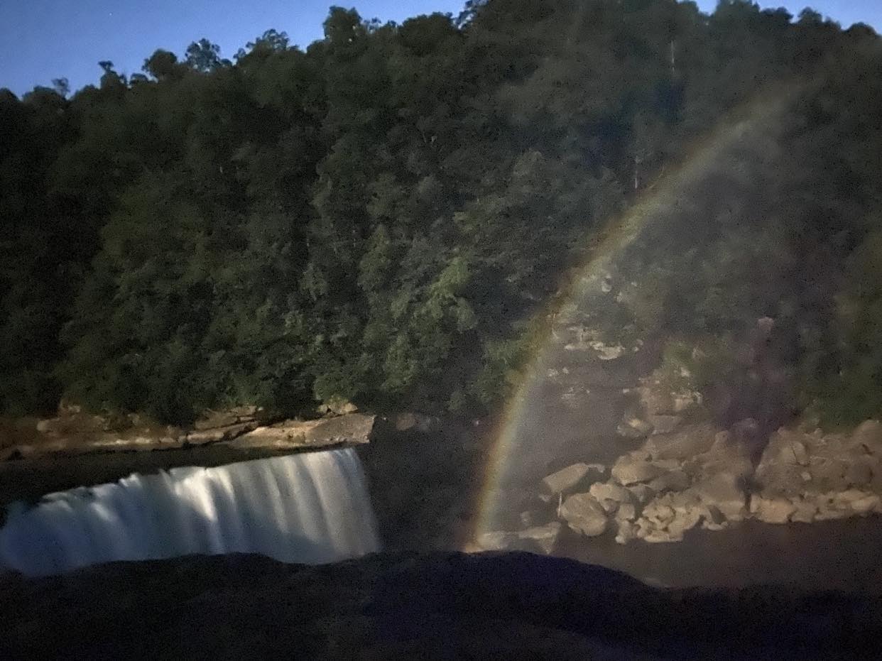 The Moonbow at Cumberland Falls State Park Appalachian Travelers